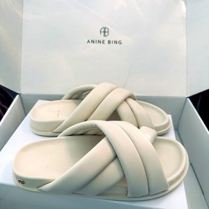 ANINE BING LIZZIE SLIDES